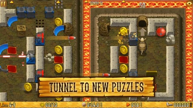 Armadillo Gold Rush HD - Now on iOS and Android/Google Play смотреть онлайн