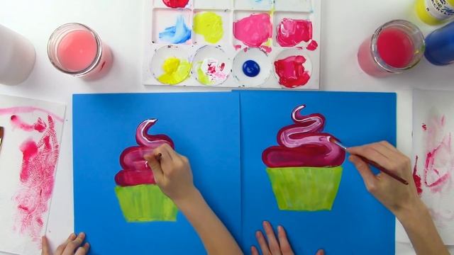 How To Paint a Cupcake смотреть онлайн