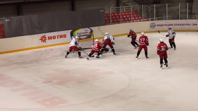 Двусторонняя игра ХК "Автомобилист" - Красные 6:3 Белые смотреть онлайн