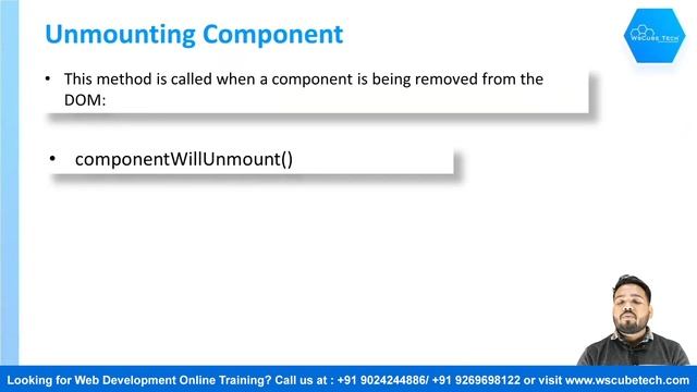 Component Lifecycle Method in React JS | React JS Tutorial for Beginners #45 смотреть онлайн