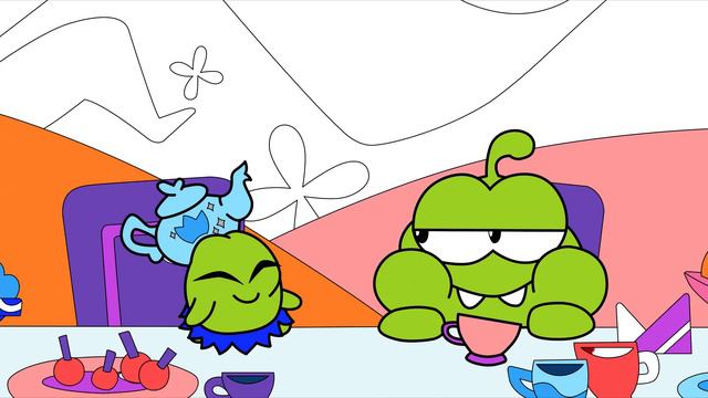 Learning Colors With Om Nom - Nibble Nom Coloring Books