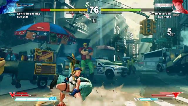 STREET FIGHTER V TrueMaster vs Sonic-Boom-Bap смотреть онлайн