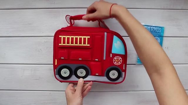 Обзор детской термосумки Thermos Firetruck смотреть онлайн