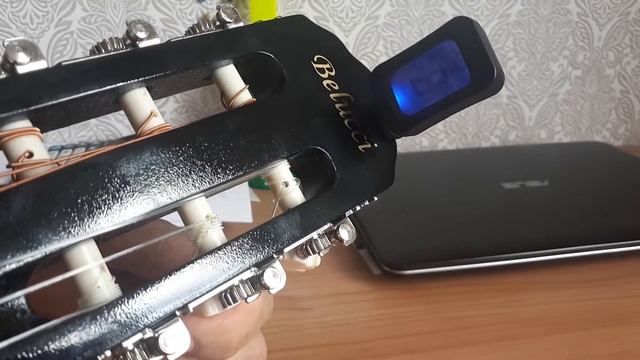 Настройка гитары хроматическим тюнером смотреть онлайн