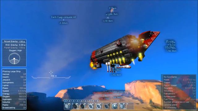 Space Engineers Online PVP, Episode 9 "Earth Raid Part 2" смотреть онлайн
