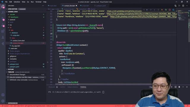 Flutter Veja em detalhes, tudo que precisa saber para fazer uma lista (ListView/ListTile) com SQLit смотреть онлайн