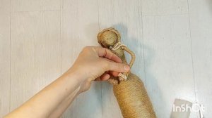 Кукла из джута/Jute Dolls/Interior dolls with their own hands/Интерьерные куклы своими руками