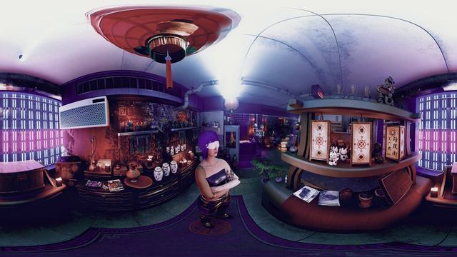 Cyberpunk 2077 X 攻殻機動隊GHOST RUNNER IN THE SHELL　草薙素子　レイトレーシング　Reshade　360度　VR写真 024 смотреть онлайн