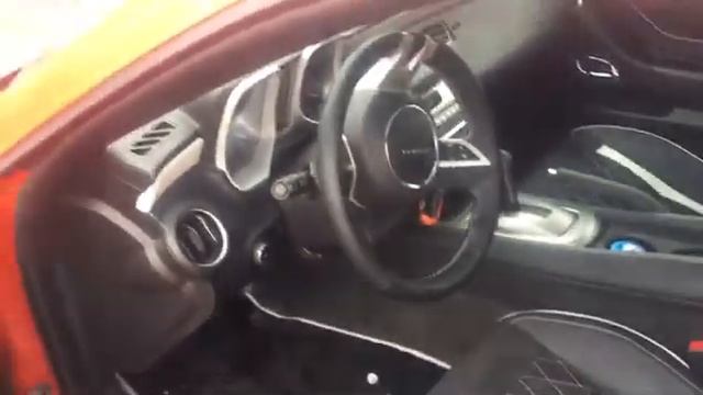 Перетяжка салона Chevrolet Camaro-Автоателье Гарант смотреть онлайн