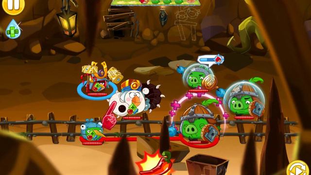 Angry Birds Epic Chronicle Cave 22: Pirate Bay Level 9 смотреть онлайн