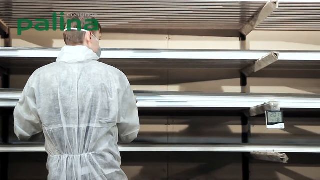 ООО "Палина Коутингс". Покраска профиля ПВХ в хлыстах. смотреть онлайн