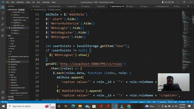 JavaScript & jQuery Tutorial for Beginners #13: Logout Functionality Demo смотреть онлайн