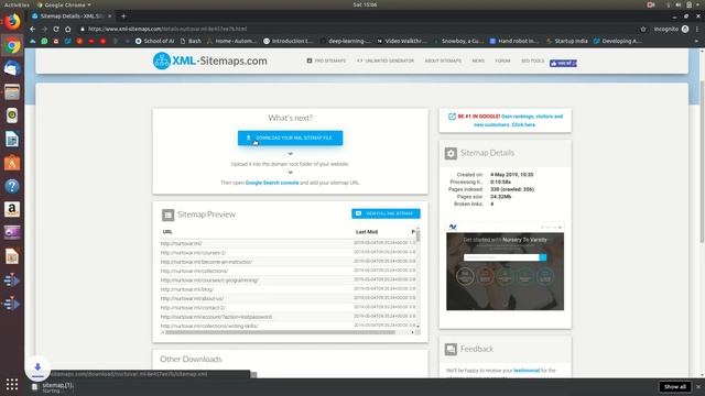 Sitemaps XML & Robots Txt | SEO : The 2019 Guide | SEM