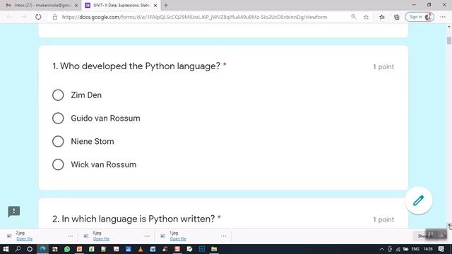 Dr. N. K. Sakthivel | Python Programming | GE8151 | UNIT II Data, Expressions, Statements смотреть онлайн