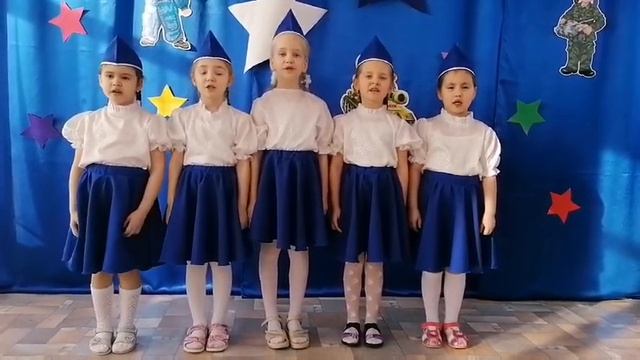 Вокальный ансамбль девочек с песней "Родине спасибо" смотреть онлайн