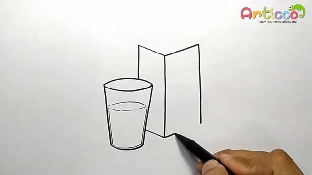 How To Draw Milk Box Step by Step смотреть онлайн
