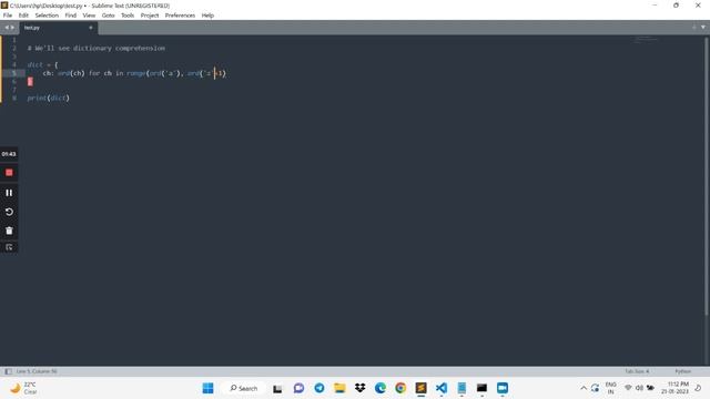 Dictionary comprehension in Python смотреть онлайн