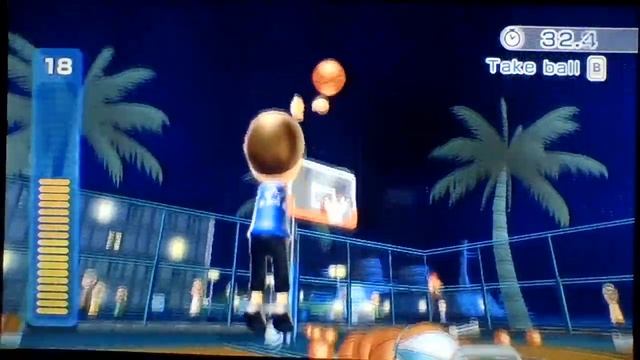 Wii Sports Resort Basketball 3-Point Contest - Perfect Game (46.9 pts) смотреть онлайн