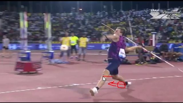 Thomas Rohler 93.90m Video Analysis (May 5, 2017 - Doha, Qatar, Asia) смотреть онлайн