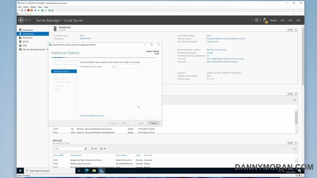 How to create an Active Directory domain step by step guide (Windows Server 2022) смотреть онлайн