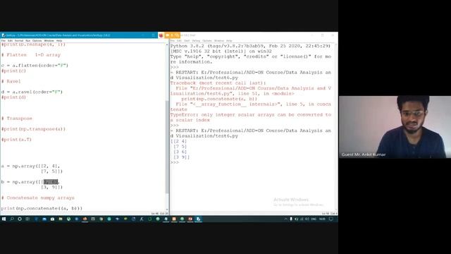 NumPy Tutorial 2 смотреть онлайн