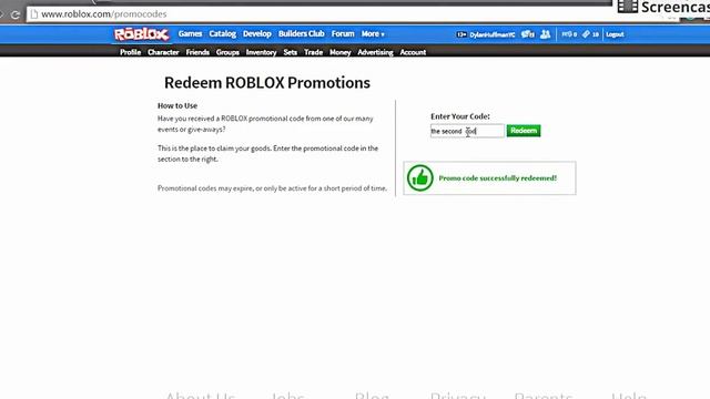 ROBLOX 2016 2 FREE REDEEM CODES ( working as of 8/2/16) смотреть онлайн