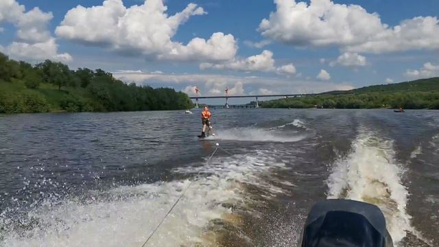 Лодочный мотор MERCURY 60 EFI на катере Berkut M-DC / Обзор, плюсы-минусы, покатушки с вейкбордисто смотреть онлайн