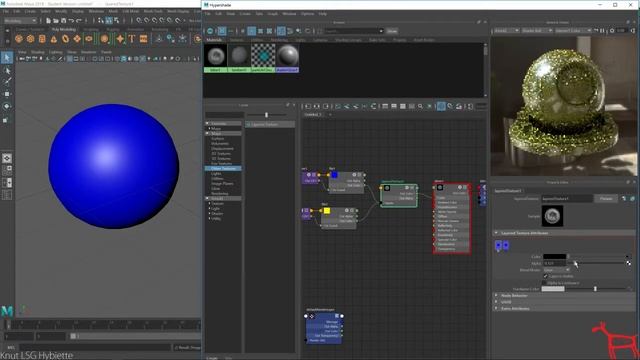 Maya Layered Texture Node смотреть онлайн