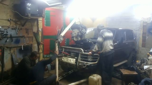 ТЮНИНГ НИВЫ установка 16 клапанного двигателя мечта нива вода смотреть онлайн