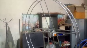 Рули для аэролодки полностью из ПНД.