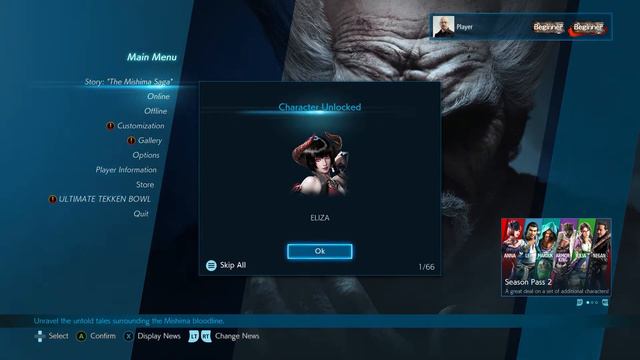 Playing || TEKKEN 7 Ultimate Edition || Starting of Game смотреть онлайн