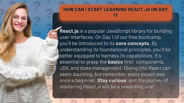 How Can I Start Learning React.js on Day 1? смотреть онлайн