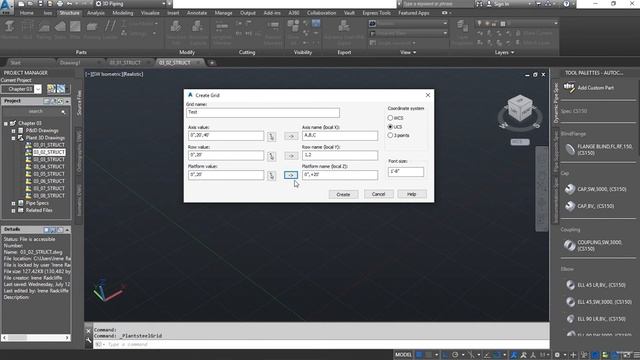 How to Creating a structural grid in AutoCAD Plant 3D Essential смотреть онлайн