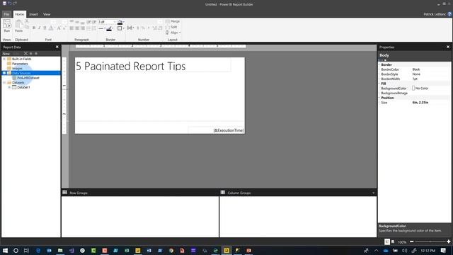 5 tips for Power BI Paginated reports смотреть онлайн