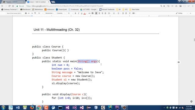 Java Programming 2 - Intro to Threads (Lecture) смотреть онлайн