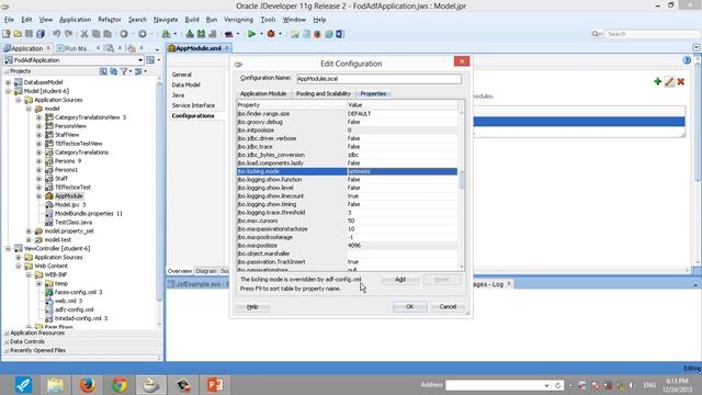 آموزش Oracle ADF 11G R2 - 6 Entity Objects Overview смотреть онлайн