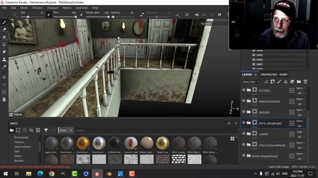 BLENDER: THE HALLWAY (PART 6: RENDER REVEAL) смотреть онлайн