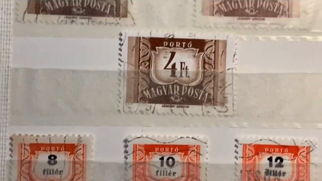 Марки Венгрия. Филателия. смотреть онлайн