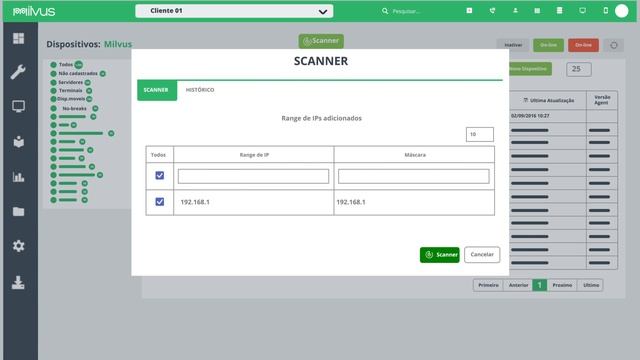 Milvus TI | Scanner de rede смотреть онлайн