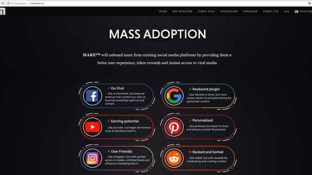 MakeToken(Make) Обзор от ICO Каталог смотреть онлайн