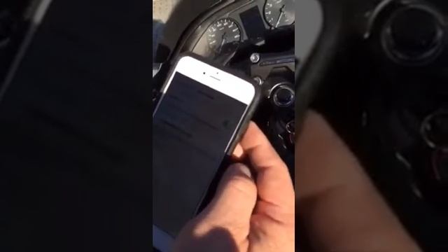 Honda CTX 1300 Bluetooth Radio Configurazione Iphone 6S Plus
