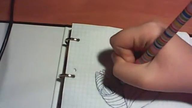 Лотос в технике дудлинг. смотреть онлайн