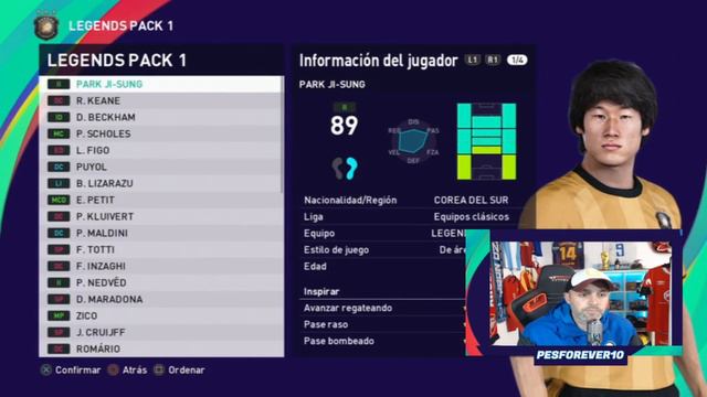 PES 2021 LEYENDAS V4 DLC 4.0 OF PS4 PS5 PC MYCLUB смотреть онлайн