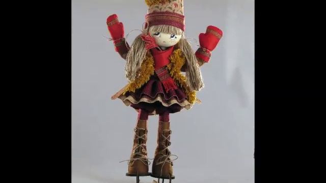 Кукла "фигуристка" смотреть онлайн