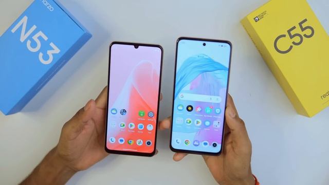Realme Narzo N53 vs Realme C55 | 6GB + 128GB | Full Comparison смотреть онлайн