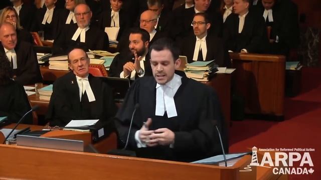 Presentation to the Supreme Court of Canada on the TWU case смотреть онлайн