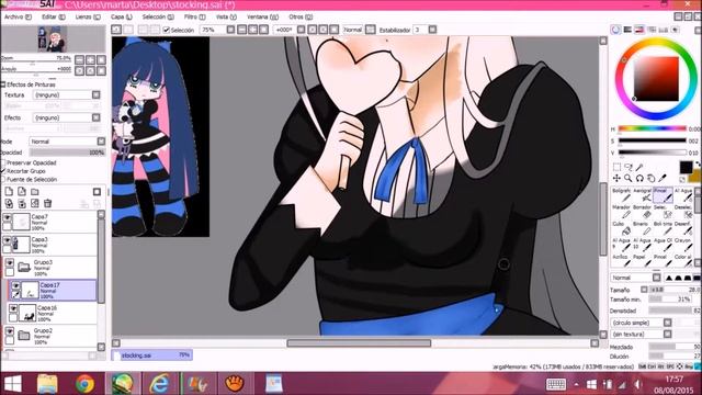 stocking [speedpaint] смотреть онлайн
