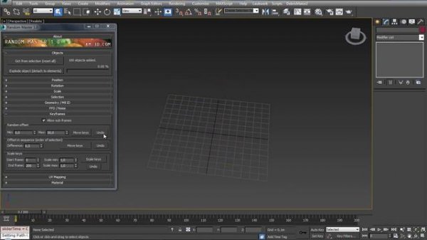 Random Master 1.0 - 3ds Max Script