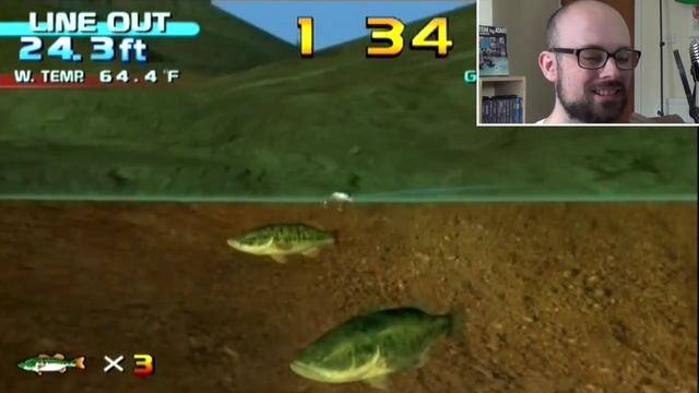 Sega Bass Fishing Gameplay (Wii) смотреть онлайн