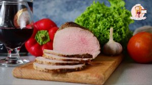 РОСТБИФ из ГОВЯДИНЫ - классический рецепт, как приготовить в домашних условиях в духовке